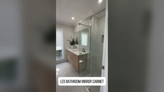 Tủ gương phòng tắm LED