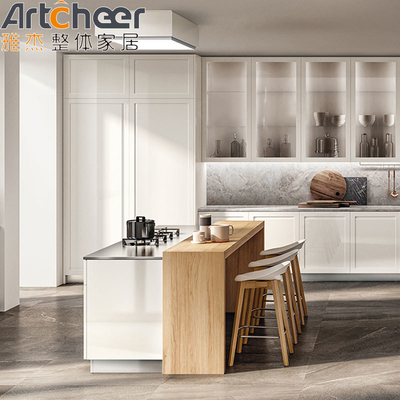 Mua 2023 Thiết kế cổ điển hiện đại tùng gỗ rắn tủ bếp với Ogee Edge bàn sản xuất trực tuyến