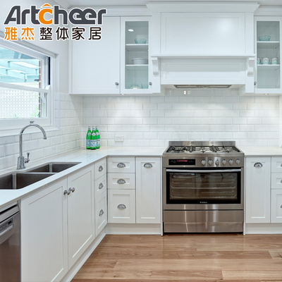 Mua Shaker Modular Kitchen Cabinets Modern Read To Assemble Thiết kế cho tủ đồ Mỹ sang trọng sản xuất trực tuyến