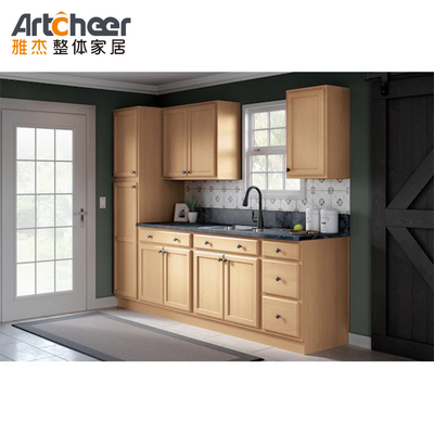 Mua Thời trang hiện đại bền bỉ Tủ máy trộn nhỏ tùy chỉnh được đặt với bồn rửa gỗ rắn thiết kế Mỹ sản xuất trực tuyến