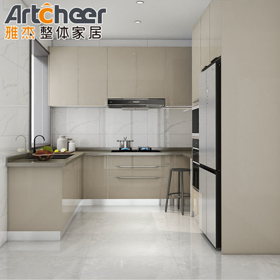 Mua Bộ đầy đủ các tủ bếp gỗ thép không gỉ cho tùy chỉnh tùy chọn màu sắc sản xuất trực tuyến