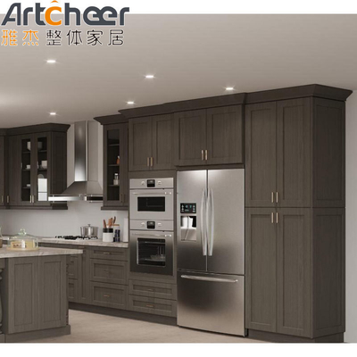 Mua Màu tùy chỉnh Bộ tủ bếp gỗ hiện đại để cải tạo nhà bếp bền vững sản xuất trực tuyến