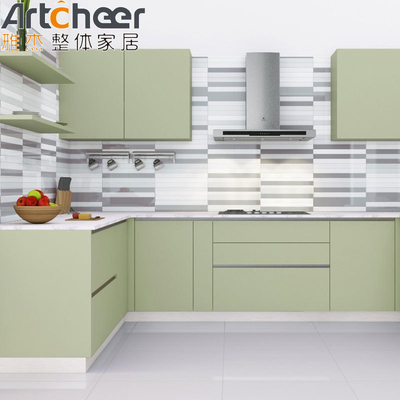 Mua Hộp bếp hình U trực tiếp với thân gỗ dán và xử lý bề mặt tấm cửa sơn sản xuất trực tuyến