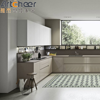 Mua High End Melamine Board Cabinet Nhà bếp cho khách sạn và căn hộ nhập khẩu công nghiệp sản xuất trực tuyến