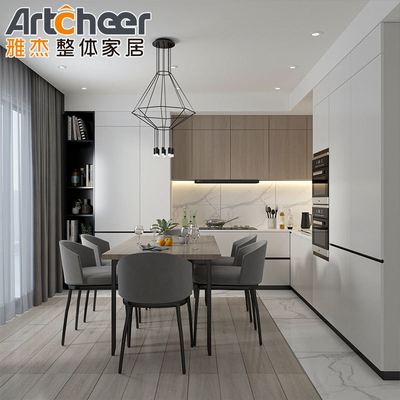 Mua Đồ nội thất sang trọng Tủ bếp tùy chỉnh với kho lưu trữ và thiết kế đảo di động sản xuất trực tuyến