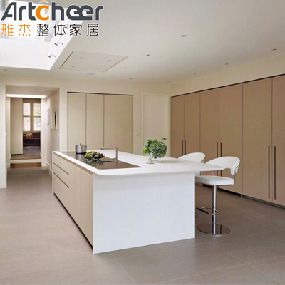 Mua Đồ nội thất Sơn mài Phòng bếp Tủ gỗ với phụ kiện tủ trong màu sắc tùy chỉnh sản xuất trực tuyến