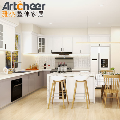 Mua Vật liệu lớp E0 Tủ gỗ tùy chỉnh cho các đơn vị thiết kế nhà bếp hiện đại hoàn chỉnh sản xuất trực tuyến