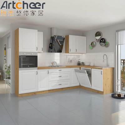 Mua Tủ bếp cổ bằng gỗ dán và vỏ bọc bàn theo phong cách hiện đại cho thiết kế nhà bếp cổ điển sản xuất trực tuyến
