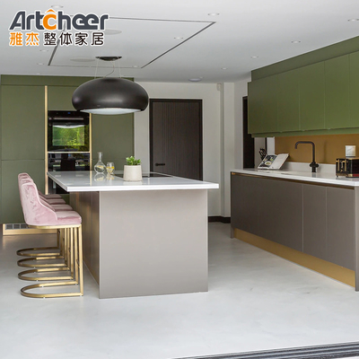 Mua Màn cầm tủ bếp bằng vàng tinh khiết Acrylic Countertop với thiết kế hiện đại và cửa lật sản xuất trực tuyến