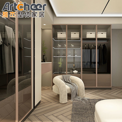 Mua Tạo một tủ quần áo sang trọng với tủ quần áo có cửa kính và phụ kiện sản xuất trực tuyến