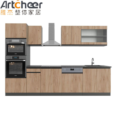Mua Tủ gỗ nhà bếp mini trong veneer lacquer kết thúc với kích thước RTA và thiết kế hiện đại sản xuất trực tuyến