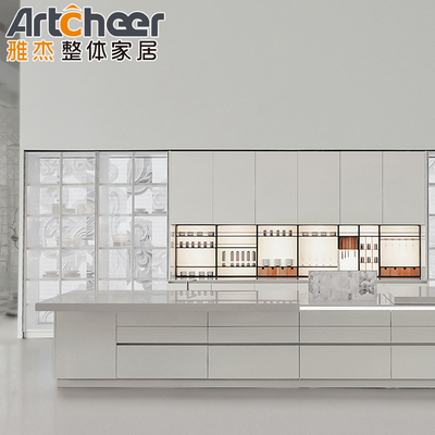 Mua Nhà bếp trong nhà và ngoài trời nướng với tủ lạnh Italian Design Island Kitchen sản xuất trực tuyến
