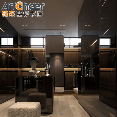Mua Thiết kế hiện đại đồ nội thất phòng ngủ bằng gỗ với cửa kính và tủ quần áo sản xuất trực tuyến