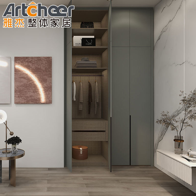 Mua Tủ quần áo kết hợp mở hiện đại bằng gỗ cho quần áo trong đồ nội thất phòng ngủ sản xuất trực tuyến
