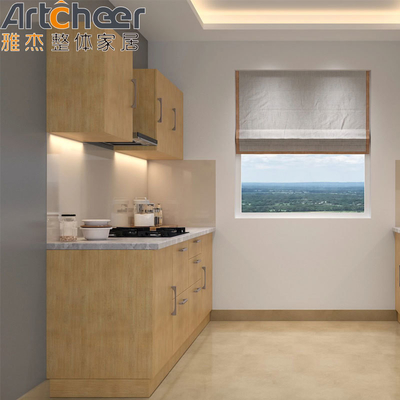 Mua Tủ bếp kích thước nhỏ I hình dạng với bồn rửa và vật liệu E0 lớp trong kết thúc sơn mài sản xuất trực tuyến