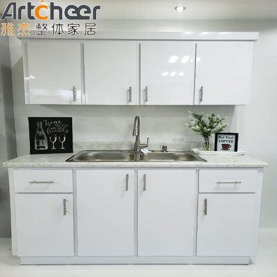 Mua Tủ bếp nhỏ nhôm hợp kim cong với màu sắc tùy chỉnh và kích thước mô-đun sản xuất trực tuyến