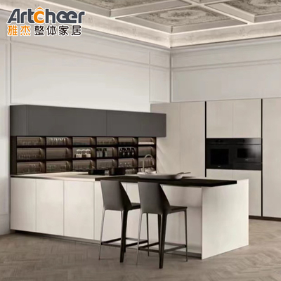Mua Tủ cơ sở Tủ bếp với phong cách Ý đảo và đá thạch anh Bàn trên sản xuất trực tuyến