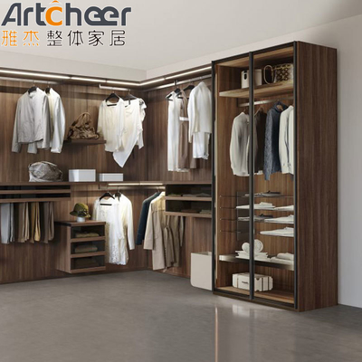 Mua Kích thước tùy chỉnh Walk In Bedroom Wall Wardrobe For Women Modern Stylish Open Design Độ cao điều chỉnh sản xuất trực tuyến