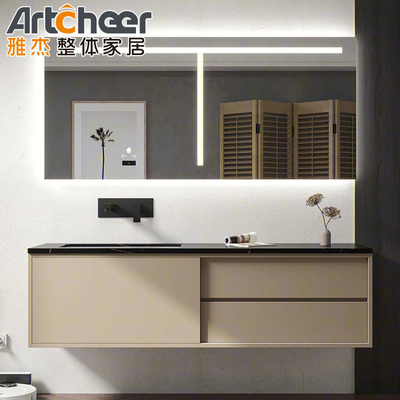 Mua Thùng tắm hình chữ nhật kiểu hiện đại gỗ Luxury Vanity Set với bồn rửa mặt sản xuất trực tuyến