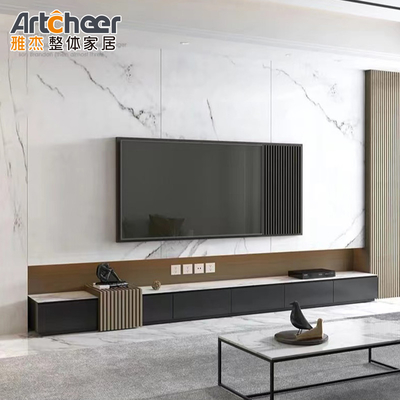 Mua Đồ nội thất phòng khách tùy chỉnh Đứng TV truyền thống với mặt bàn đá nhựa sản xuất trực tuyến