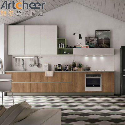 Nội thất nhà bếp phong cách gỗ PANEL hiện đại