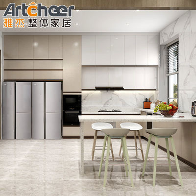 Đồ nội thất nhà bếp bền vững hiện đại Tủ gỗ góc với tủ gỗ tùy chỉnh